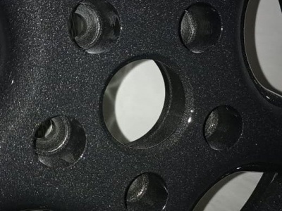 Колесные диски черный металик