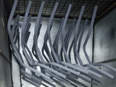 Руль велосипеда в термической печи 