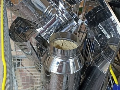 Порошковая покраска дымоходов 