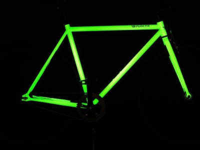 Светящиеся рама велосипеда
